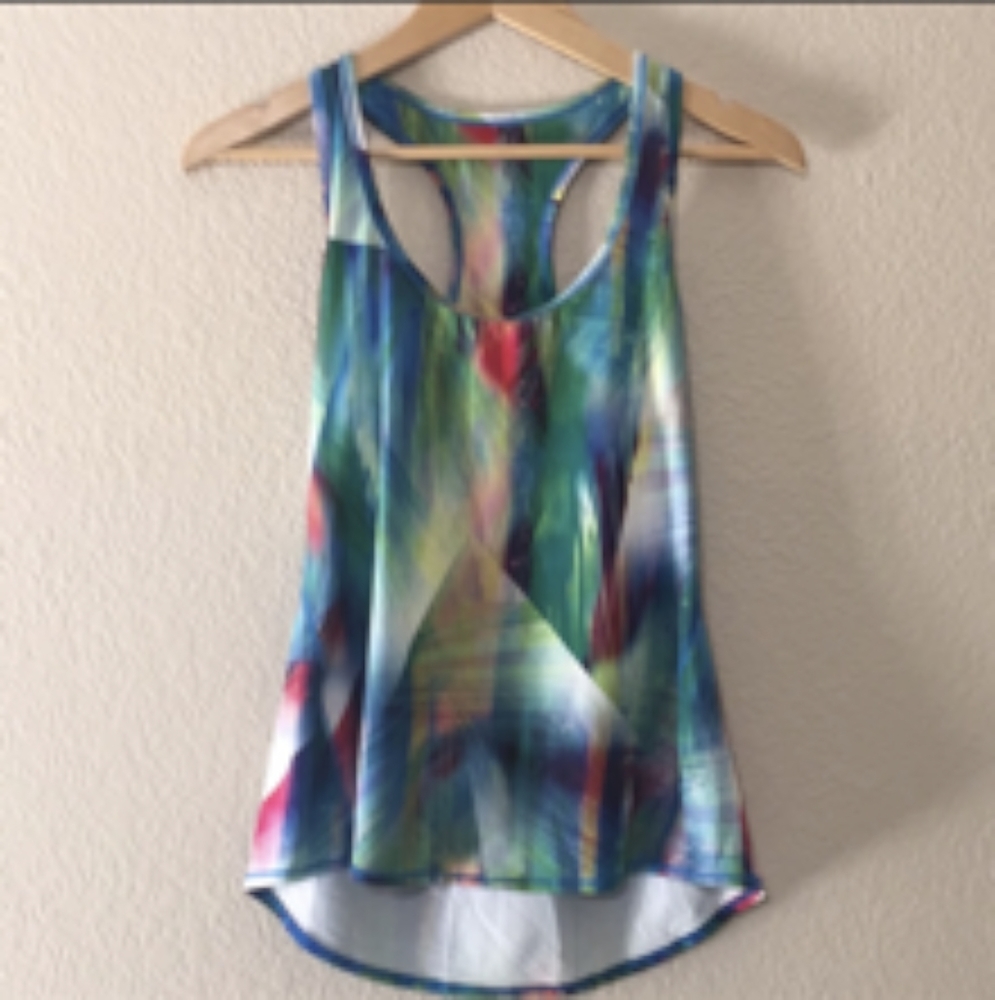 Athleta Chi razor back tank